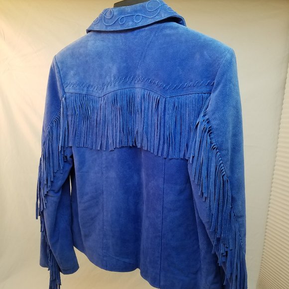 Marc Mattis Boho Womens Size M Leather Jacket NWT - Picture 4 of 8